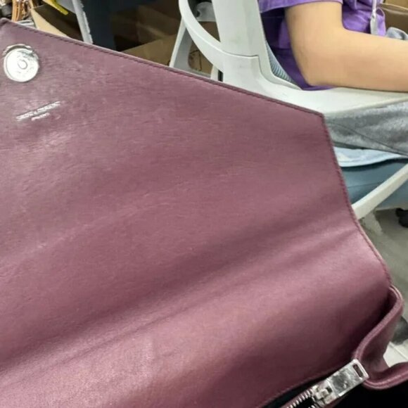 100%  Authentic Yves Saint Laurent Large Matelasse Shoulder Bag - Picture 16 of 16